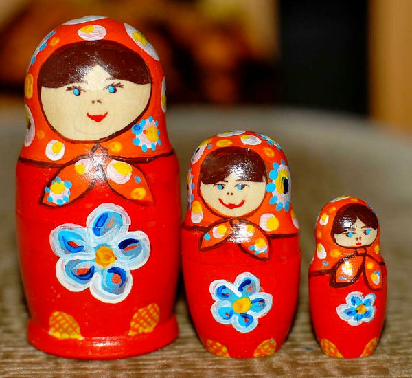Самодельная матрешка Самодельная матрешка