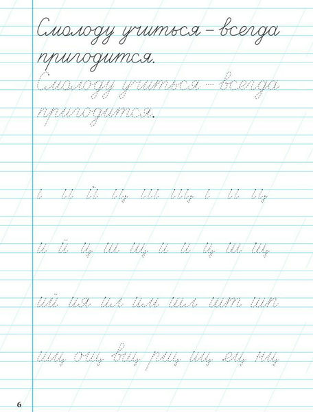 Тренажер по чистописанию: 1 класс. Учимся писать красиво.