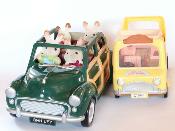 sylvanian families zelyonyj avtomobil