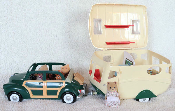 sylvanian families zelyonyj avtomobil