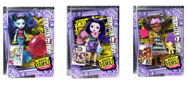 monster high draculaura family