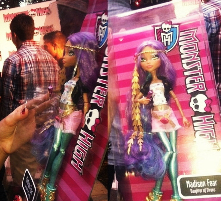 Madison beer monster high doll