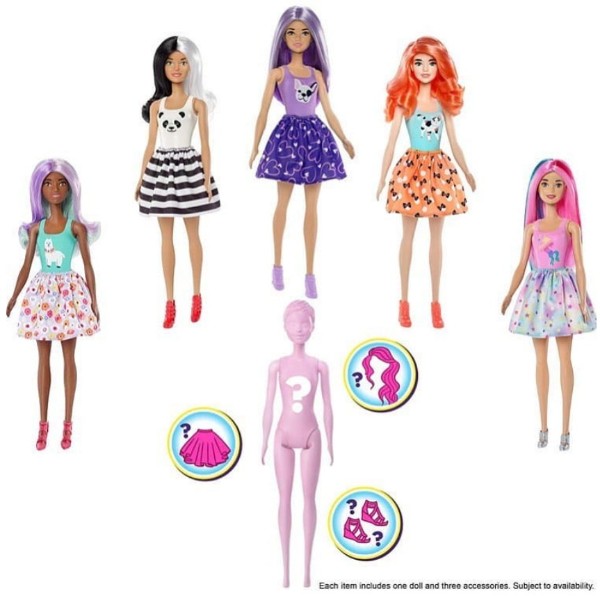 Barbie Color раскрывает 50 сюрпризов в Москве