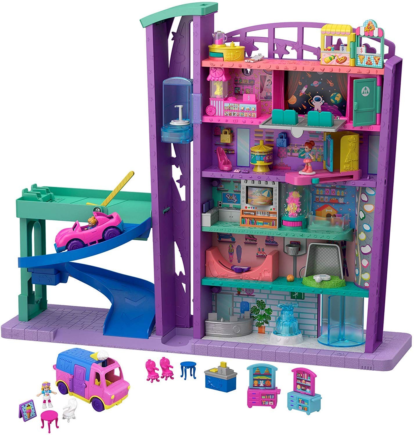 Polly Pocket Pollyville - мега-магазин 