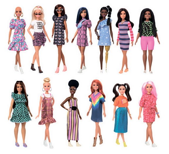 barbie fashionistas 2019