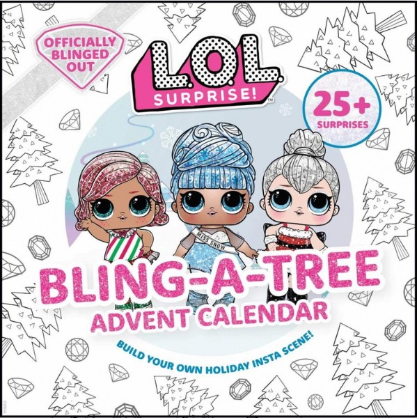 LOL Surprise Bling-A-Tree Advent Calendar 2020: к новому 2021 году