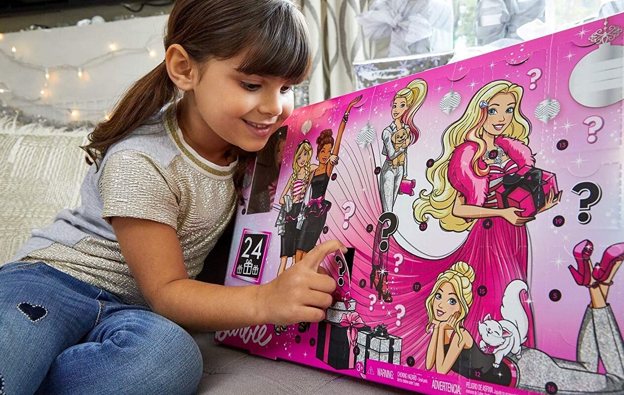 Набор Barbie Адвент календарь (в продаже в России), на Новый 2021 год