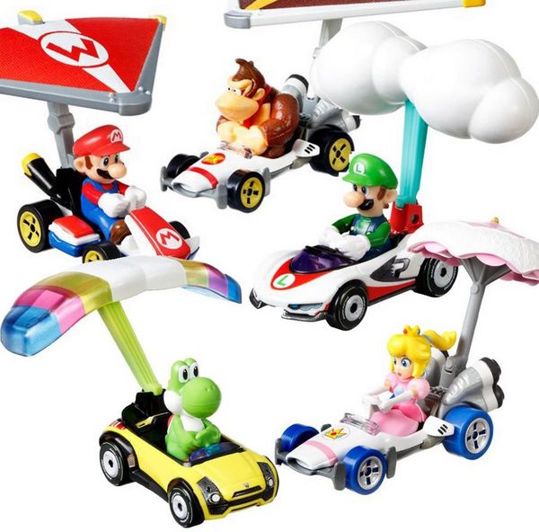 Mario Kart Hot Wheels Gliders (Mix 2, 2022) .