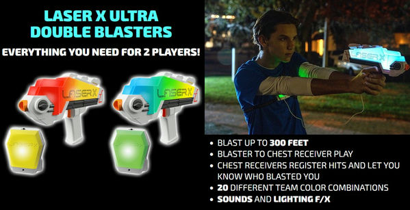 Laser X Ultra Double Blasters